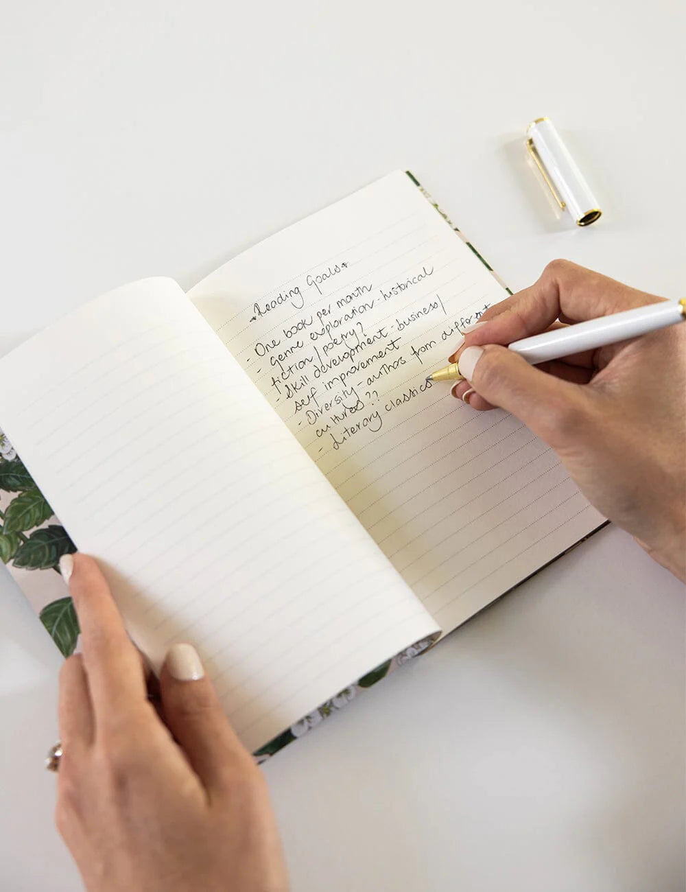 Pocket Notebook Lined | Hydrangea